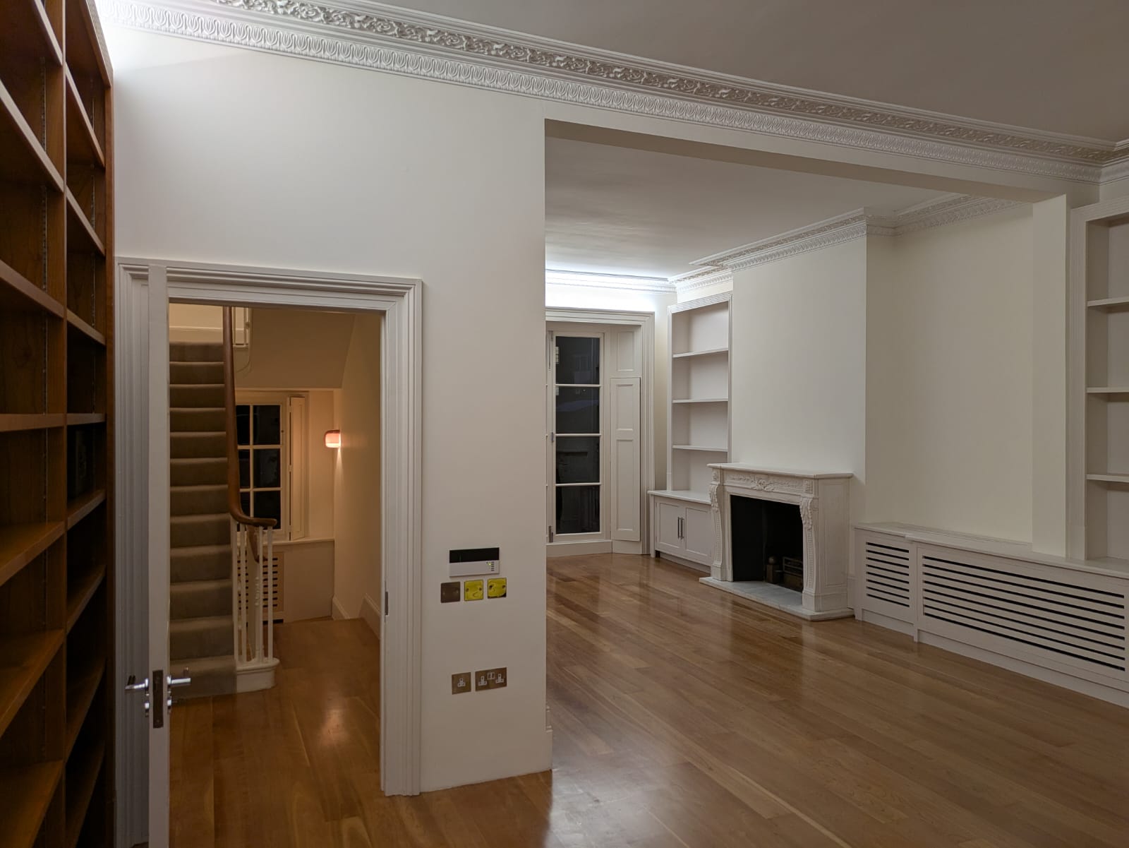 High-quality interior painting finish in London property