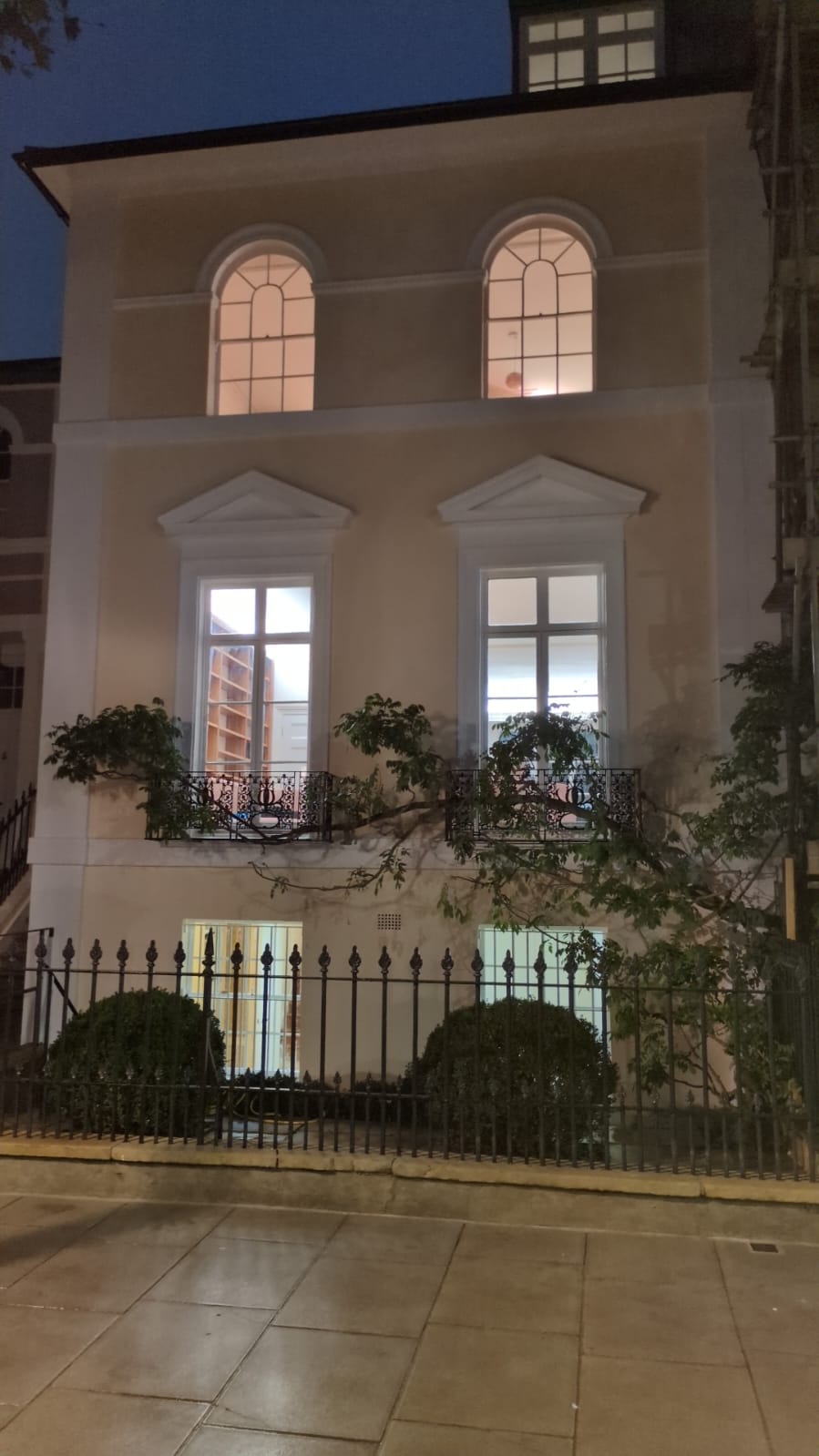 Premium painting finish in London home