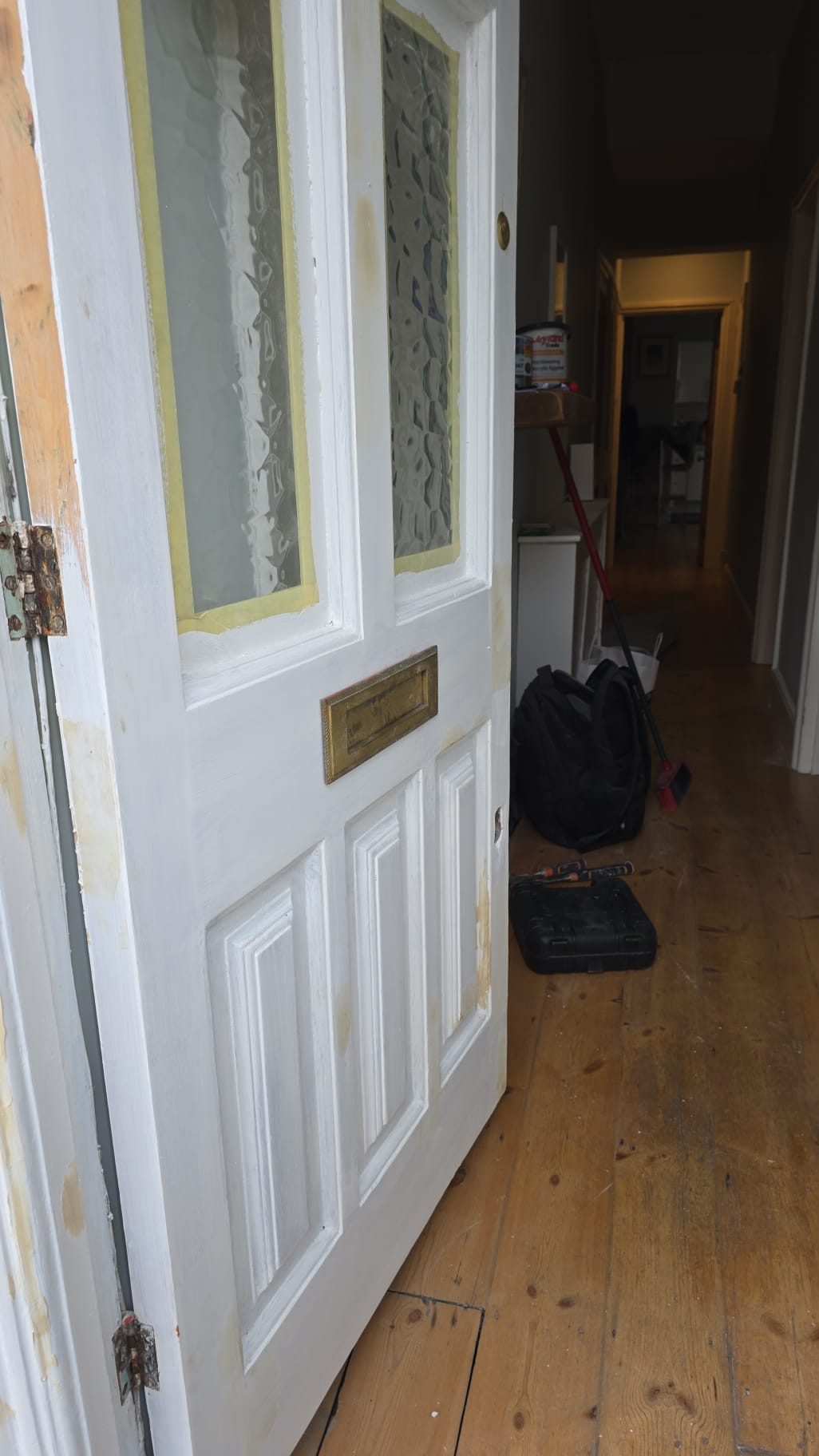 Woodwork and trim painting in London home